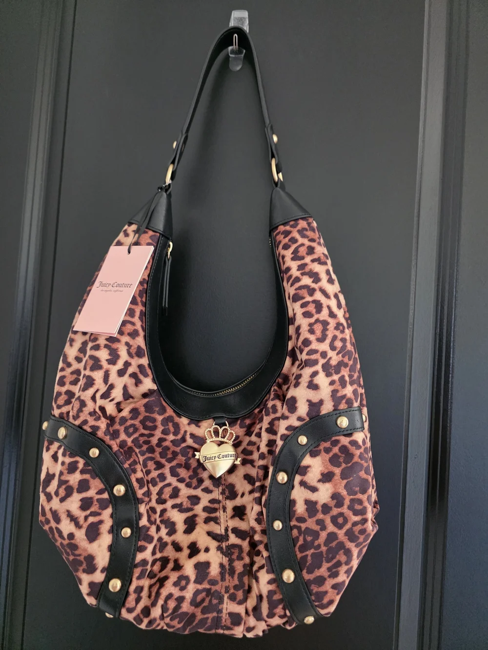NWT Juicy Couture Retro Glam Hobo Bag - Natural